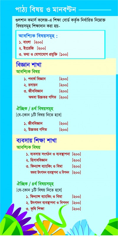 Subject course Information